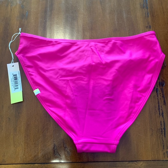 NWT Summersalt The Diagonal Mid Rise Bottom - Hibiscus and Grapefruit - size 4 - Picture 4 of 5